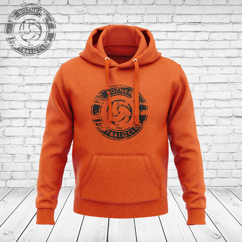Felpa con cappuccio arancione KIDS