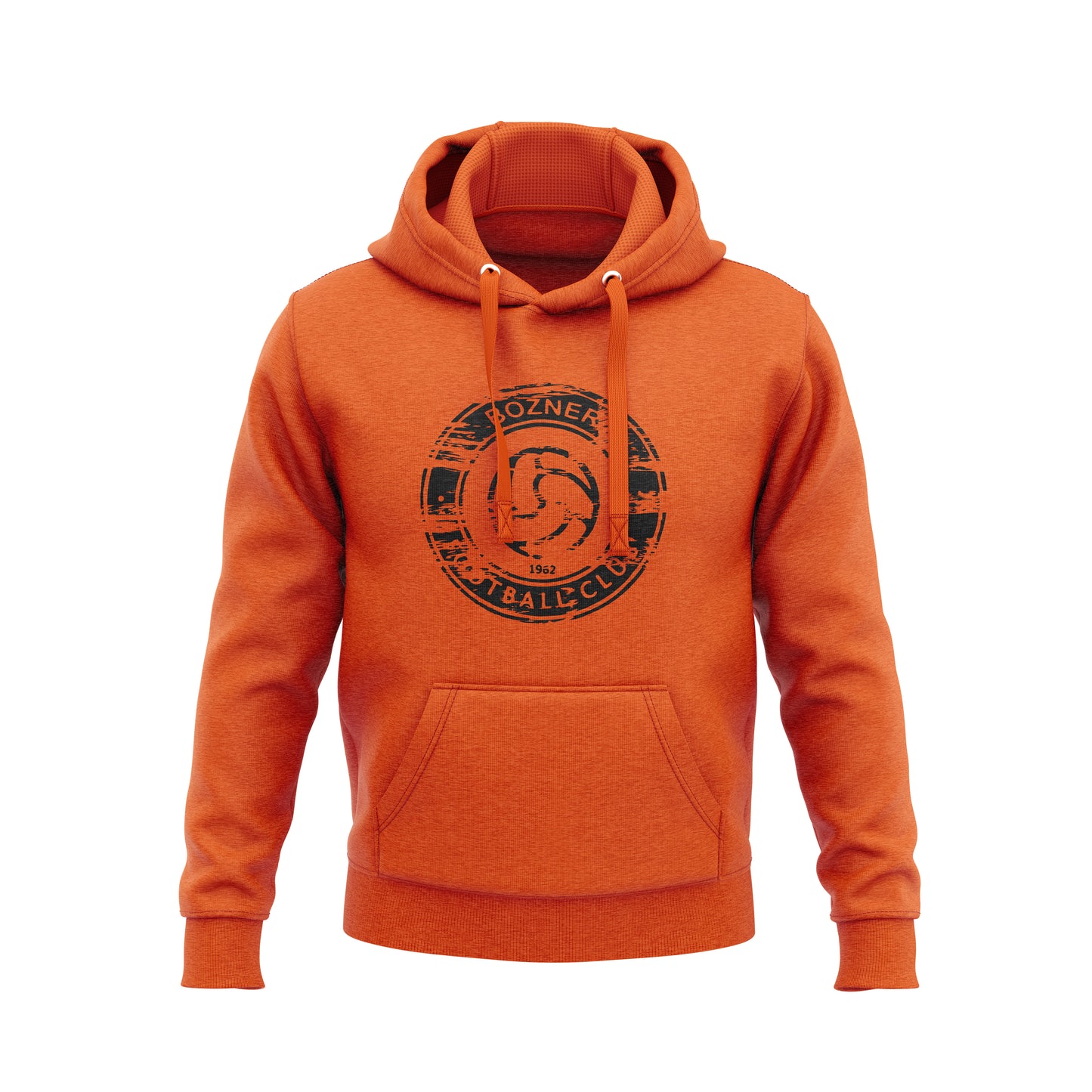 Felpa con cappuccio arancione KIDS